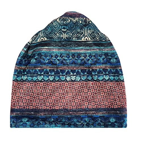 Women's Baggy Slouchy Beanie Chemo Hat Cap Scarf - color: 2 Pack-b