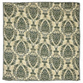 Cotton Bandana,Large Bandanas for Women,Head Coverings for Women,Head Scarf Handkerchief, Square Headband 27" x 27" - color: 27-03-totem-green