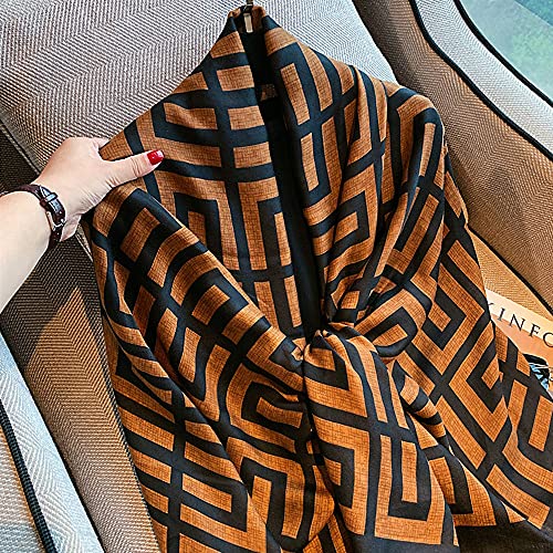 FINIZO Women's Fashion Scarves, Pashmina Wrap for All Season, Everyday Wear for Ladies, Solid Color Bridesmaid Gifts - color: 02