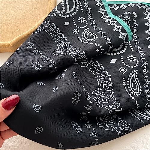 K-Elewon Women Medium Square Scarf Head Scarf Neck Scarf Hair Scarf Head Sleeping Wraps Bandana Scarfs for Women - color: V06