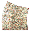 Shanlin Unisex Floral Cotton Square Scarf Bandanas 22x22 inch - color: Springgarden-yellow