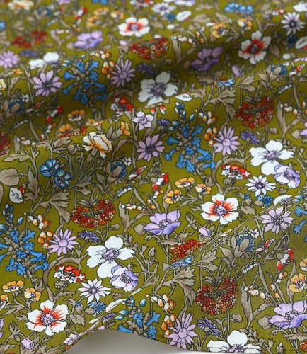 21"x21" Soft Cotton Bandana for Men and Women Unisex Head Wrap Scarf Headband Face Mask for Outdoor - color: Qm-olive Bloom