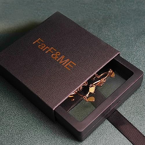 FarF&ME Dainty Mother of Pearl Necklace Gold Silver Oval Shell Pendant Cable Chain Vintage Retro Stackable Necklace Gift for Women