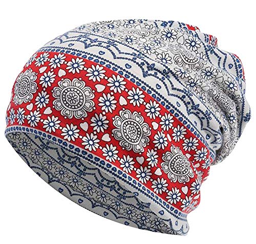 Women's Baggy Slouchy Beanie Chemo Hat Cap Scarf - color: 2 Pack-d