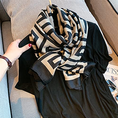 FINIZO Women's Fashion Scarves, Pashmina Wrap for All Season, Everyday Wear for Ladies, Solid Color Bridesmaid Gifts - color: 01