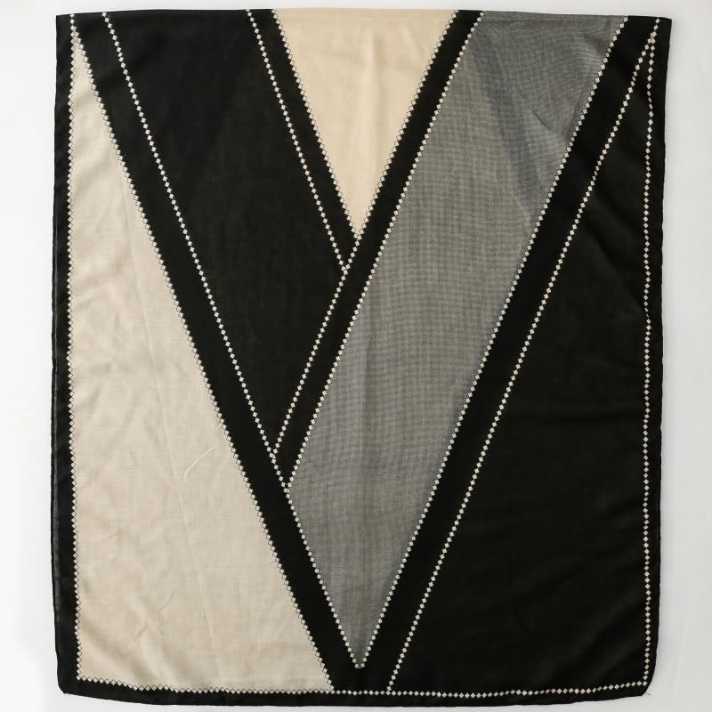 WZX Boho Scarf for Women, 70"x35" Large Lightweight Shawl Wrap for Travel, Sun Protection, Office & All-Season Wear - color: 005