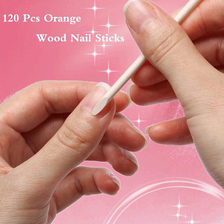 120 Pcs Wooden Wax Sticks - Borogo Waxing Sticks - For Body Legs Face Eyebrow Waxing Applicator Spatulas for Hair Removal or Wood Craft Sticks
