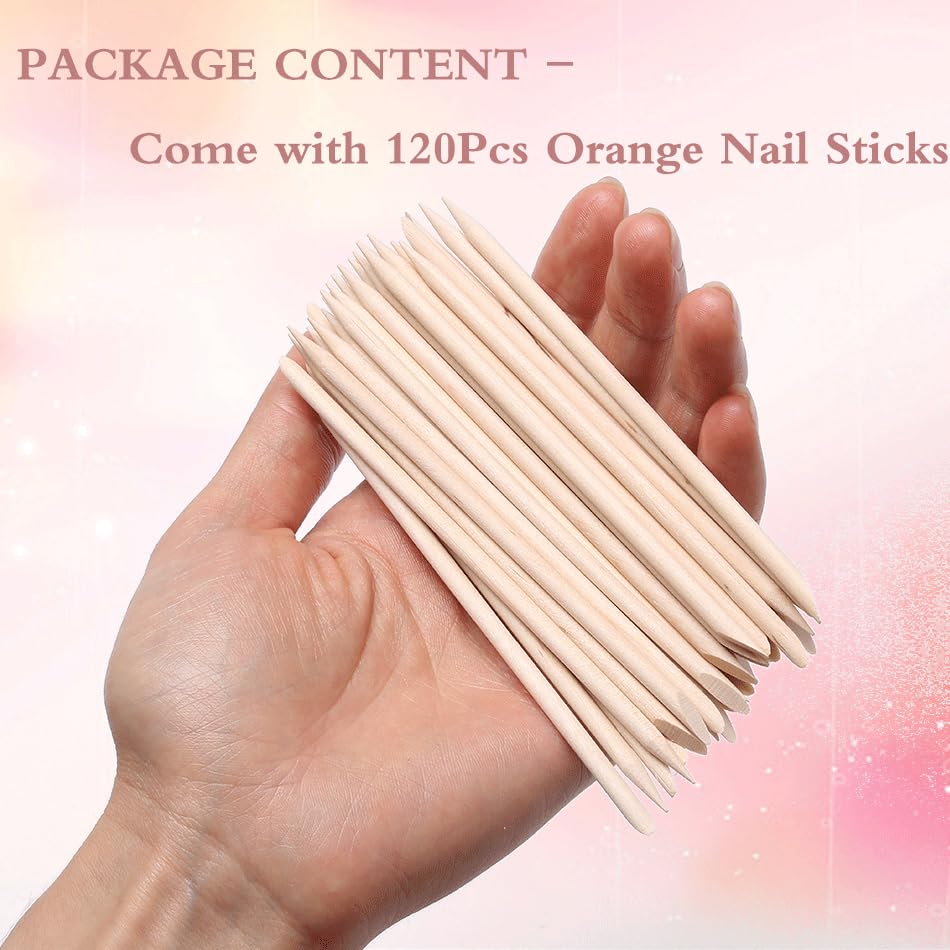 120 Pcs Wooden Wax Sticks - Borogo Waxing Sticks - For Body Legs Face Eyebrow Waxing Applicator Spatulas for Hair Removal or Wood Craft Sticks