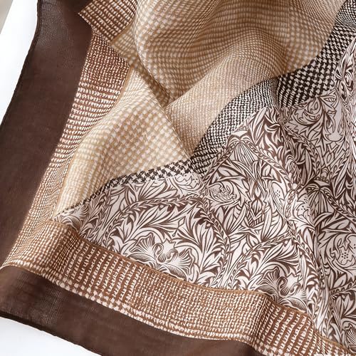 41" Large Square Scarf Hairscarf Fashion Scarves Hair Wrapping Scarfs Night Sleeping Headscarf for Women B06 - color: B069