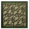 XL 43 Inch Extra Large Square Scarf Fashion Scarves Silk Feeling Hair Scarf Wrapping Scarfs Night Sleeping Headscarf - color: Ba1015