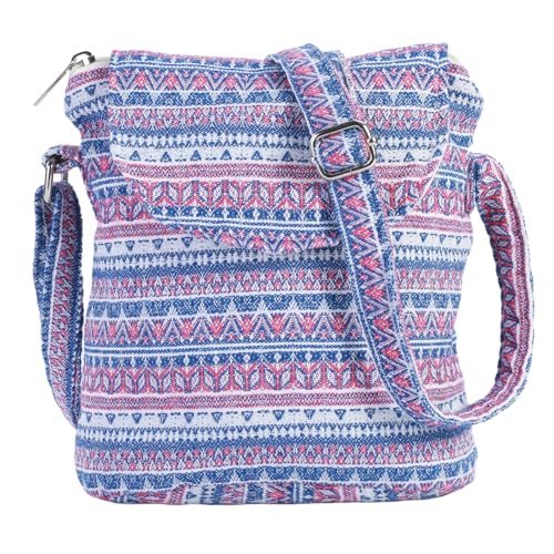 Satchel Saddle Pocket Swing pack Bag Collection Messenger Shoulder Bag Travel Purse Wallet - color: Multiple Pattern P