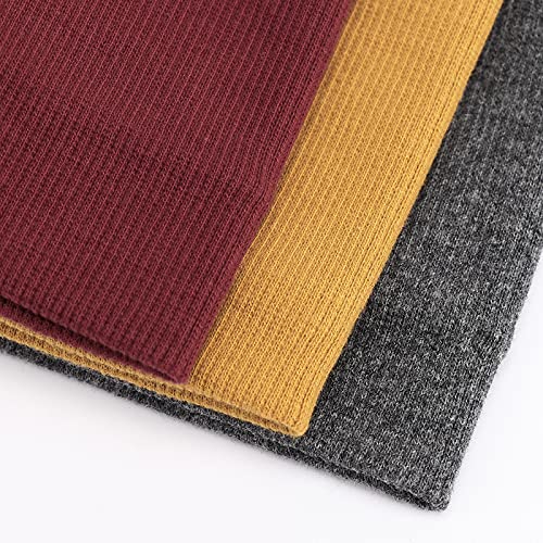 AQOKKA Elastic Knotted Headbands for Women Criss Cross Head Bands for Women's Hair Non Slip Boho Wrap Twisted Hair Accessories - color: 8 Pack Ribbing Cross Headbands B