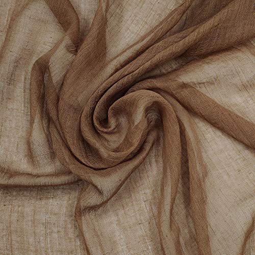 woogwin Women's Cotton Scarves Lady Light Soft Fashion Solid Scarf Wrap Shawl - color: Khaki