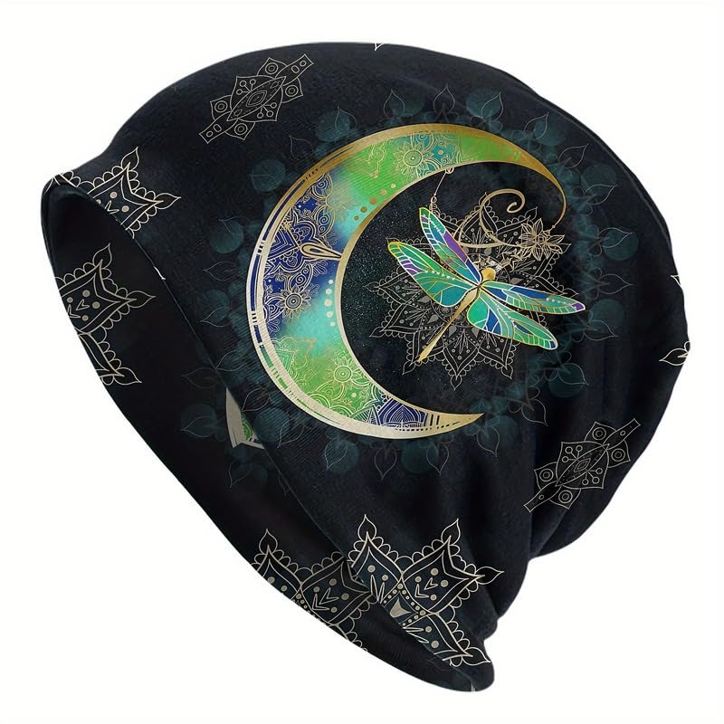 Tenna Teki Women Slouchy Beanie Chemo Hat Cancer Caps for Patient | Autumn Spring Lightweight Comfortable Breathable Beanie for Men - color: Dark Blue2