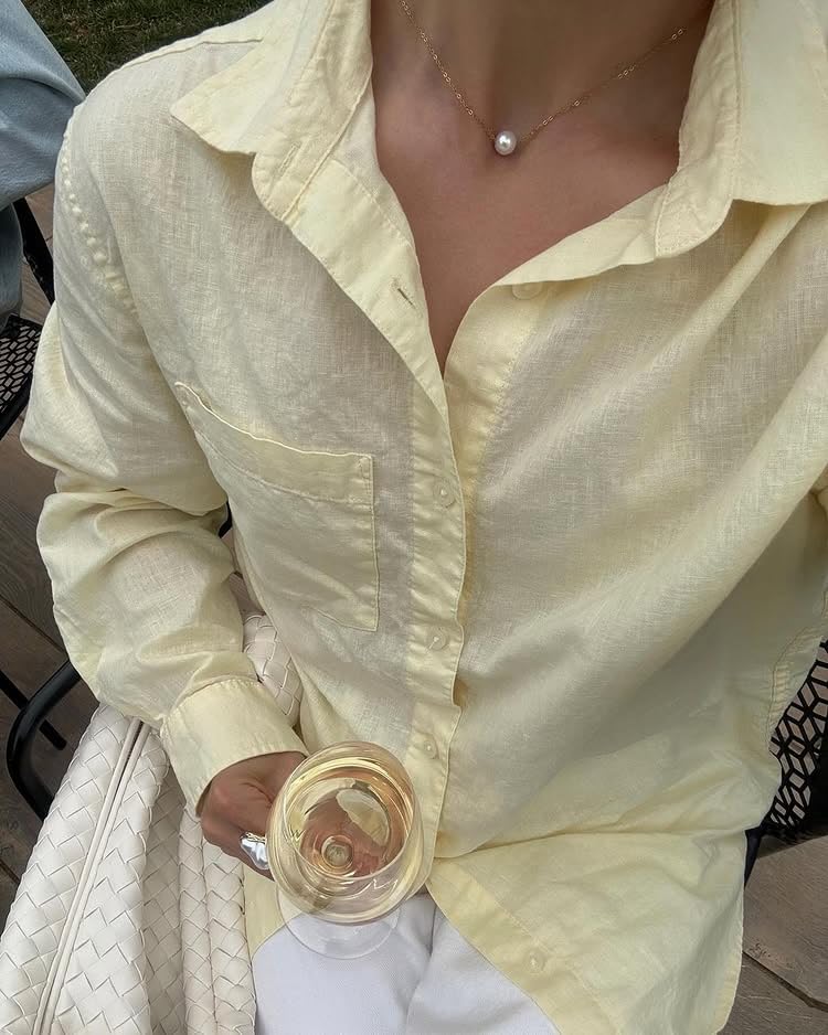 Trinckle Pearl Necklaces for Women, Gold Pearl Choker Single Pendant Necklace Layered Daisy Jewelry for Prom Birthday Gifts, Prom Wedding Strands for Bride Bridesmaids as Beach Summer Accessories - style: Single necklace