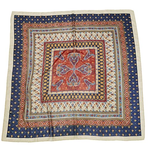 41" Large Square Scarf Hairscarf Fashion Scarves Hair Wrapping Scarfs Night Sleeping Headscarf for Women B06 - color: B0614
