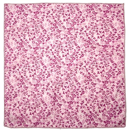 Cotton Bandana,Large Bandanas for Women,Head Coverings for Women,Head Scarf Handkerchief, Square Headband 27" x 27" - color: 27-06-plum-pink