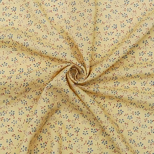 Bandanas for Women Men 21"x21" Floral Headband Scarf Versatile Hair Bandana Square Head Scarf - color: Light Yellow