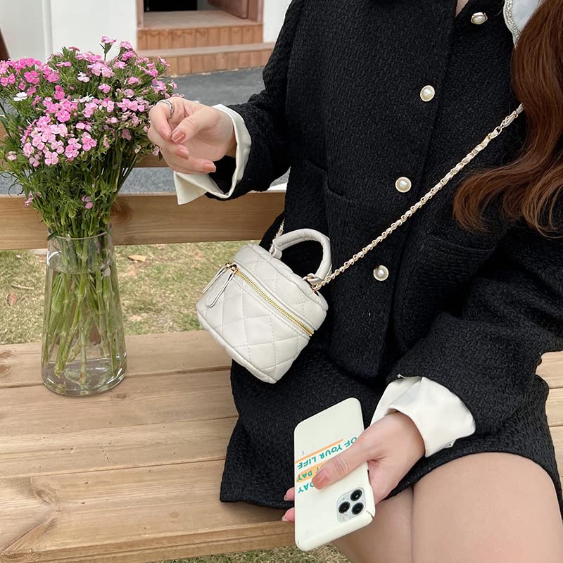 Box Bag Purse, Y2K Sourpuss Purse Cool Style Trendy Women Shoulder Crossbody Bags Fashion Girls Handbag - color: D-white