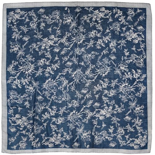 41" Large Square Scarf Hairscarf Fashion Scarves Hair Wrapping Scarfs Night Sleeping Headscarf for Women B06 - color: B0617
