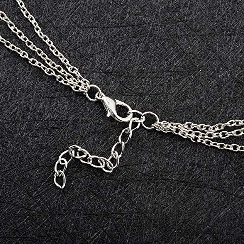 DoubleNine Belly Waist Charm Chain Boho Coin Bikini Beach Pendant Necklace Women Sexy Jewelry (silver) - color: silver