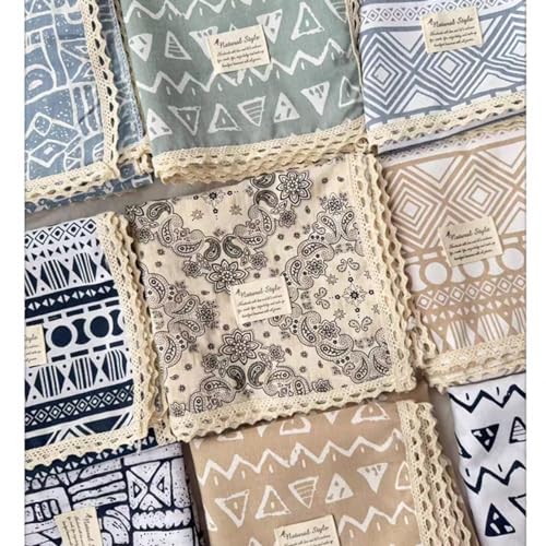 Soft Cotton Like Lace Bandana Headband, Head Wrap, Protective Coverage, Hair Neck Scarf for Women 24 x 24 inch - color: Cas001 - Paisley B