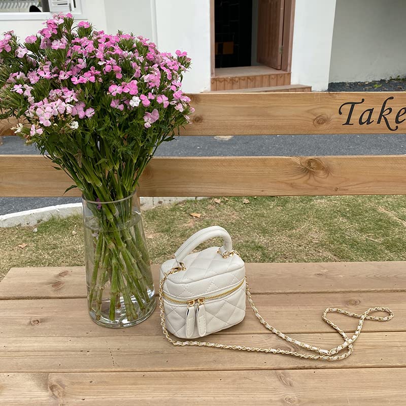 Box Bag Purse, Y2K Sourpuss Purse Cool Style Trendy Women Shoulder Crossbody Bags Fashion Girls Handbag - color: D-white
